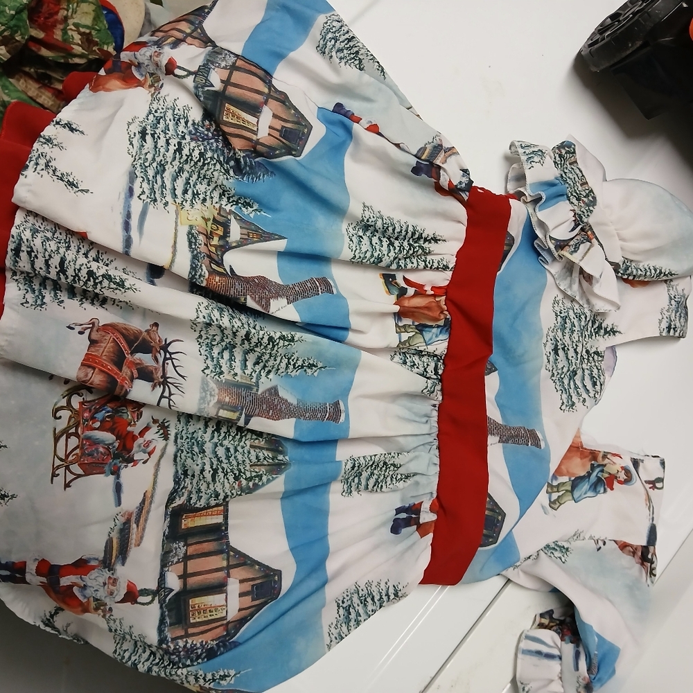Girl's Winter Holiday Dress